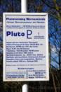 Warnemünde  Planeten Wanderweg Pluto