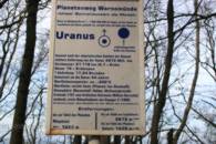 Warnemünde Landschaftsschutzgebiet Stoltera Planeten Wanderweg Uranus