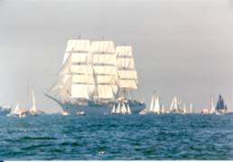 Hansesail Rostock Warnemünde Segelwettbewerb auf der Ostsee