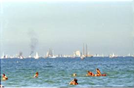 Hansesail Rostock Warnemünde Segelwettbewerb auf der Ostsee